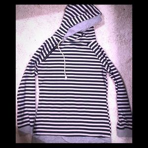 Double hooded sweatshirt